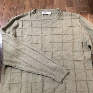 Tan grandpa sweater
